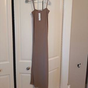 Baltic Born Taupe/Brown Bodycon Dress
